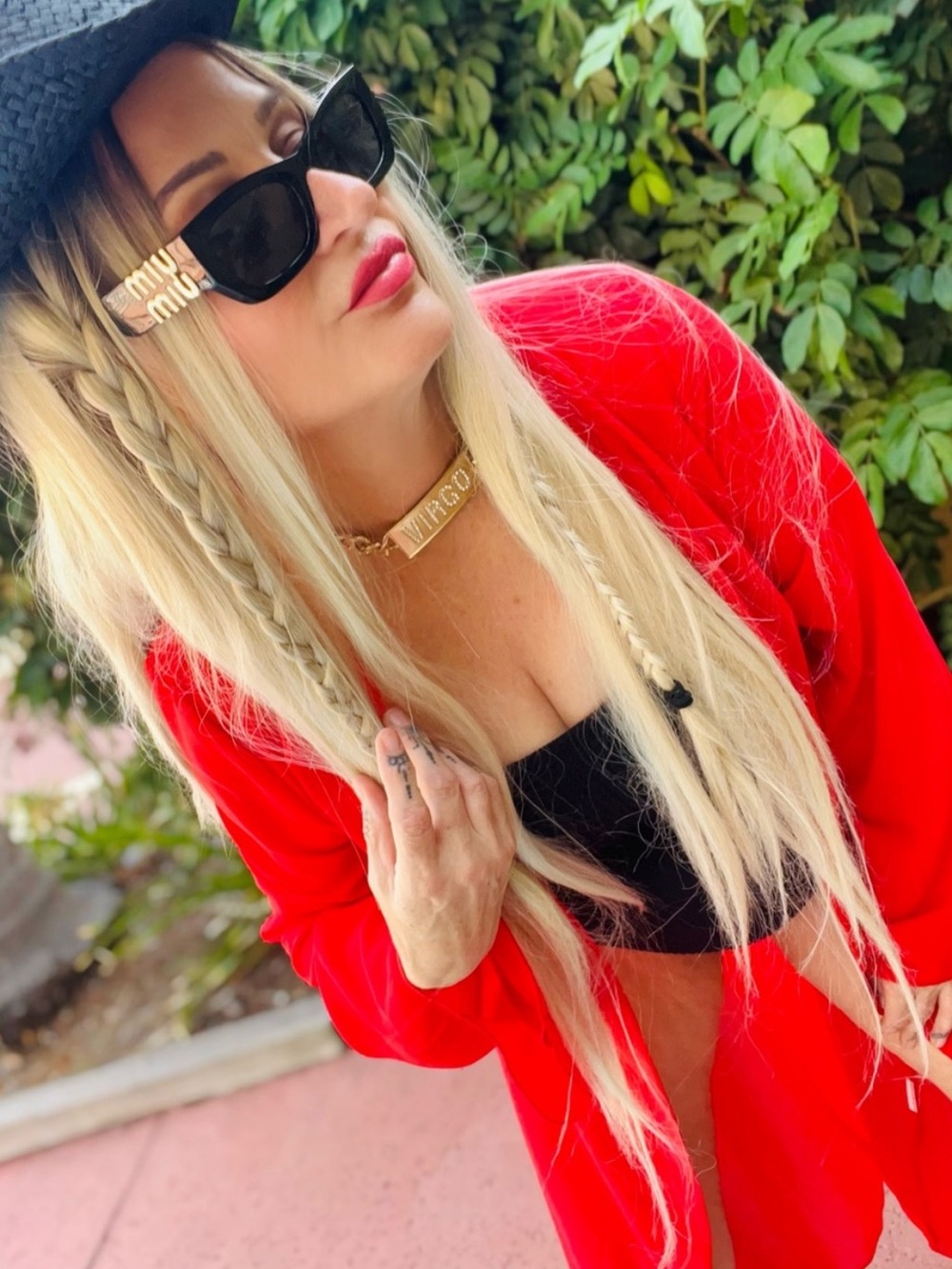 ZESTY ORANGE RED CHIFFON KIMONO